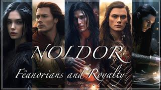 J.R.R. Tolkien Silmarillion Noldor Fëanorians Nobles - AI adaptation / AI generated
