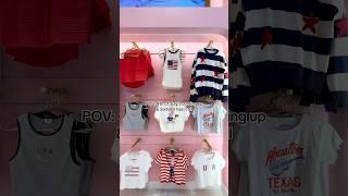 Red, White, and CUTE!!! Come snag ur 4th of July outfit this weekend!!! ️ #16kids #bigfamily