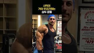 사딕이 매번 빼먹지 않는 삼두 운동!