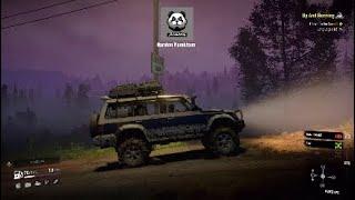 Matsu Hunter Mod Snowrunner PS4 Mitsubishi Pajero 1997 Modify 4 Wheel Off road Review in Myanmar