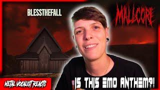 Metal Vocalist reacts to Blessthefall's "MallxCore"