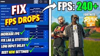 How To Fix FPS Drops in Fortnite Chapter 2 Remix (BOOST FPS and Fix Stutter)