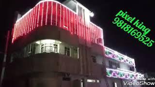 Building pixel lighting by pixel king in karnataka gulbarga WS 2811 and t1000s