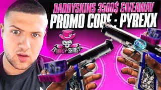 DADDYSKINS 3.500$ GIVEAWAY | DaddySkins Promo Code 2024 | DaddySkins PROMOCODE 