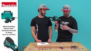 Makita Dual Mode 6-Inch Sander BO6050J | The Tool Nut