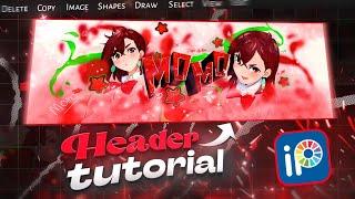 How To Make Anime Header On Android/Ios | Anime Clean Header Tutorial