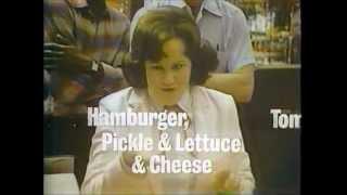 1982 Wendy's ad with Edie McClurg