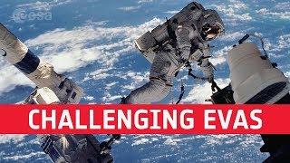 Challenging spacewalks for Luca