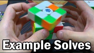 Advanced Rubik's Cube Example Solves Using Only JSS