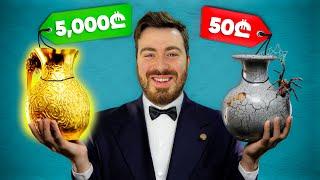 50₾ ვაზა vs 5,000₾ ვაზა - რომელია უფრო ძვირი?