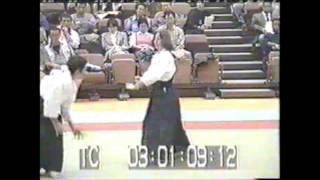 Sensei Pam Hunt and Sensei Silva Kheru - Yamanashi 1992