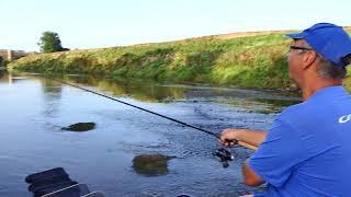 Cadence CR10 14ft #2 Match Rod in Action on the River Swale