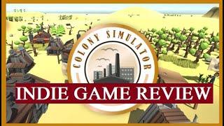 Colony Simulator Review - Is this FREE Indie Game like Age of Empires?