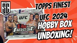 UNBOXING!! TOPPS UFC FINEST 2024 HOBBY BOX !! PEREIRA HUNT HERE WE GO!!