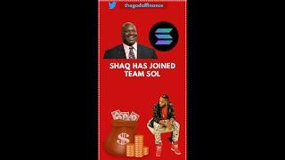 Shaq has joined team Sol. #solana #solananft #shorts