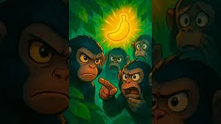 The Most Daring Family in the Jungle?! #Fyp #Shorts #BananaBandits