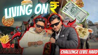 Living on Rs 500 for 24 Hours while traveling !!