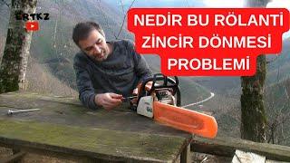 #stihl MS170 RÖLANTİ PROBLEMI VE DİĞER MOTORLAR NEDEN ROLANTİ SORUNU VAR