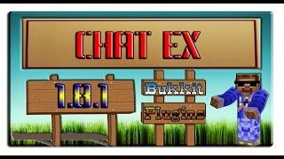 Обзор плагина: ChatEX Minecraft 1.8.1