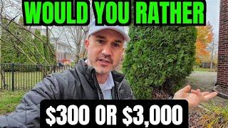 How to turn $300 Fall Cleanup into $3,000 | Offer This Everytime ..