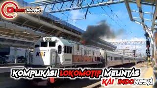 Kereta Api Indonesia Melintas Kompilasi 