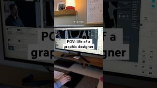 POV: life of a graphic designer #graphicdesign #entrepreneur #graphicdesignbusiness