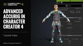 Auto Rig Tool for Creating Skeleton Characters: Advanced AccuRIG | Character Creator 4 Tutorial