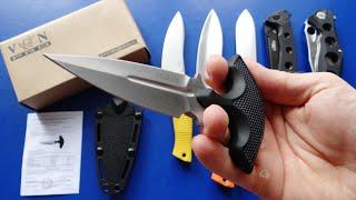 Страшный нож! Такие ножи ЗЛО! VN Pro Cobra Push Dagger