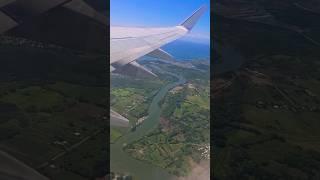 FIJI ISLANDS ABOVE #beautiful #clouds #water #planeview #travel #travelvlog #viral