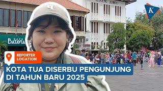 Pengunjung Serbu Kota Tua Jakarta di Tahun Baru 2025, Ada yang Main Sepeda dan Foto-foto