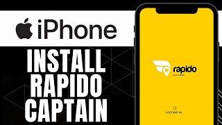 HOW TO INSTALL RAPIDO CAPTAIN IN IPHONE