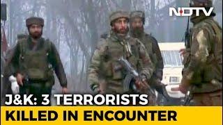 3 Terrorists Killed In Kashmir; Schools Shut In Srinagar Fearing Protests