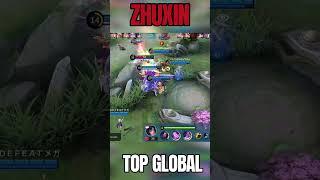 Gameplay Zhuxin "EMBERWISP MYSTIC" New STARLIGHT Skin [ Top Global Zhuxin ] FRANSZQ - MLBB