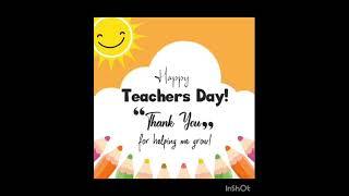 Happy teachers day