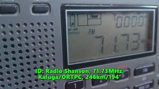 20.08.2019 05:45UTC, [Tropo, OIRT], Radio Shanson, Kaluga, RUS, 71.72MHz, 246km