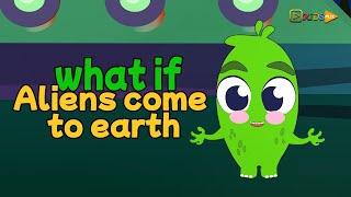 What If Aliens come to the Earth?  | KidsFlix Club 