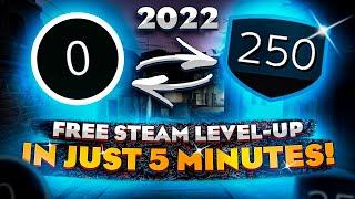 How to increase the level in Steam the for FREE, in 2024? FAST AND EASY! All known ways!