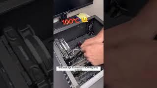 CPU HITTING 100°C 🫠 #shorts #howtotech #techtips #techvideo #gamingpc #gamergirl #gamerguy