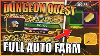 (PASTEBIN 2023) Dungeon Quest Script / Hack | Full Auto Farm | Inf Money | *UPDATED*