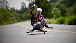 50 mph Downhill Longboard Run