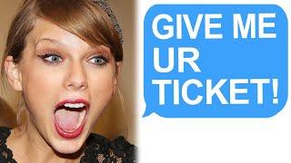 Karen Demands my Taylor Swift Ticket!