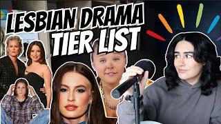 Reacting to Lesbian TikTok Drama 2024 (Tier List)