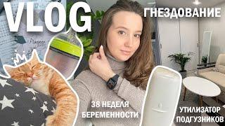 VLOG Период гнездования / ложные схватки / подготовка к родам / покупки с Авито / планирование