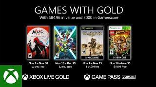 Xbox - November 2020 Games with Gold