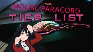 Лучшие паракорды для игровой мыши - ТИР ЛИСТ ПАРАКОРДОВ (BEST MOUSE PARACORDS TIER LIST)