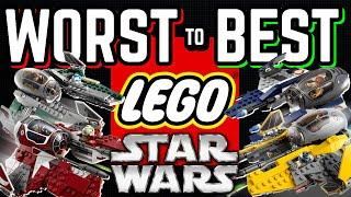 Every LEGO Star Wars Jedi Interceptor Set RANKED (as of 2025)