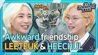 [SUPER JUNIOR@Knowingbros] "It's been 10 years!!" Awkward friendship LEETEUK & HEECHUL│EP.62+100+200