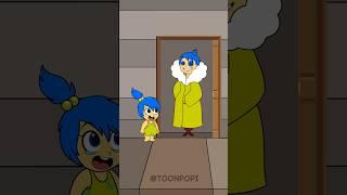 Inside out 2 Animation - Help Baby Joy find unusual points on Fear's body