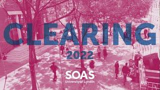 Clearing at SOAS | 2022