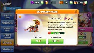 334/500 Farisarr Dragon | 224/500 Momo'tu Dragon | Dragon Mania Legends